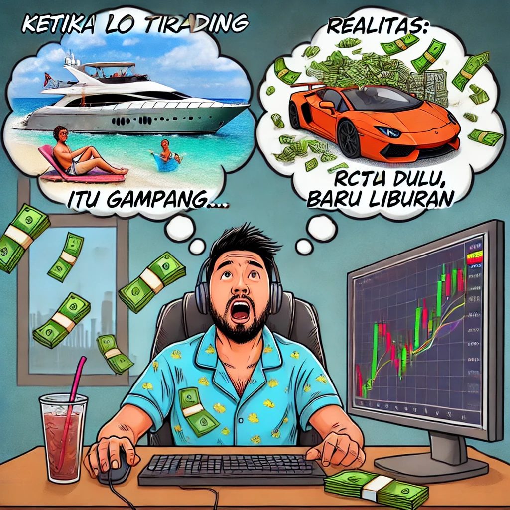 Set & Forget adalah cara untuk menikmati trading tanpa tersiksa