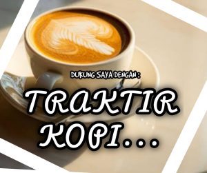 Traktir kopi Trianto Adi