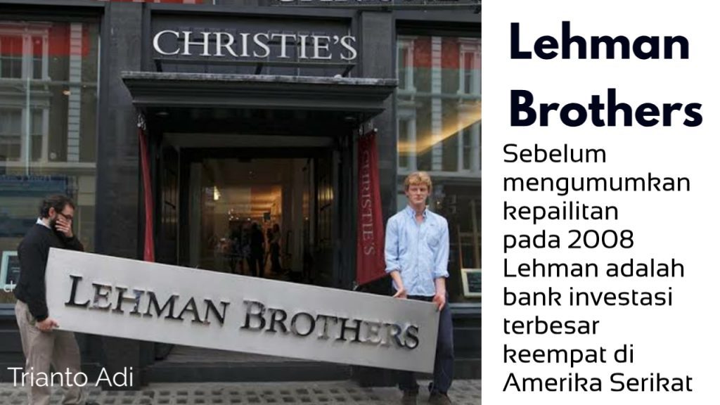 Lehman Brothers Bangkrut tahun 2008