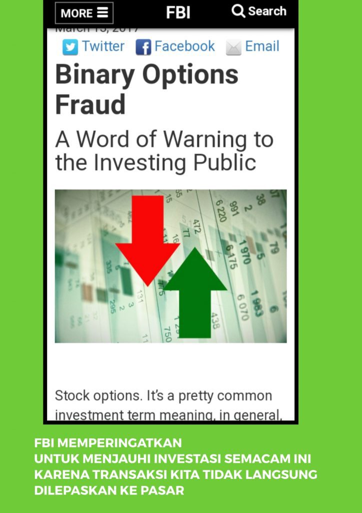 FBI dan binary option