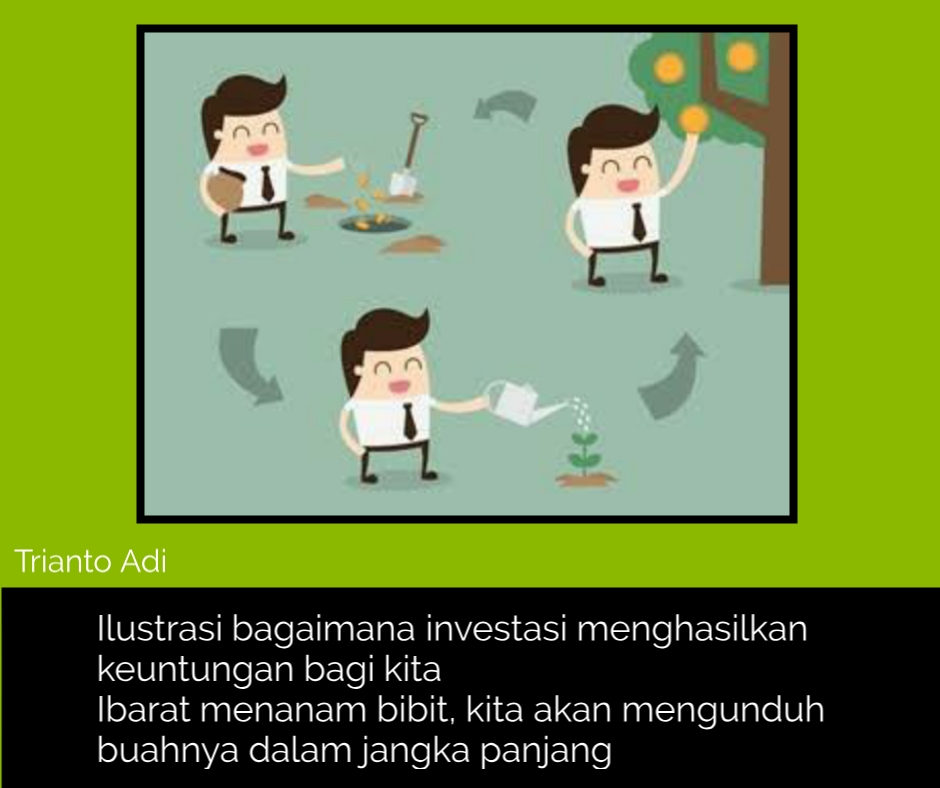 Ilustrasi Trading Seperti Menanam Bibit