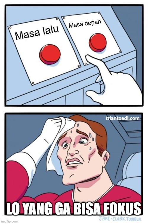 Masa lalu dan masa depan meme