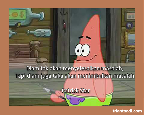 gambar patrik diam